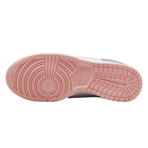 Nike Dunk Low DR8577-300 Men's White/Green Snakeskin Skate Sneaker Shoes AZ426 - Picture 6 of 14